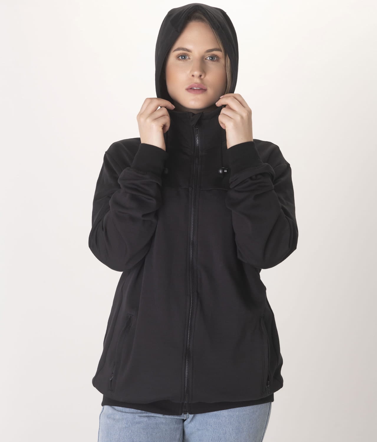 EMF Shielding Unisex Zipped Hoodie Leblok®