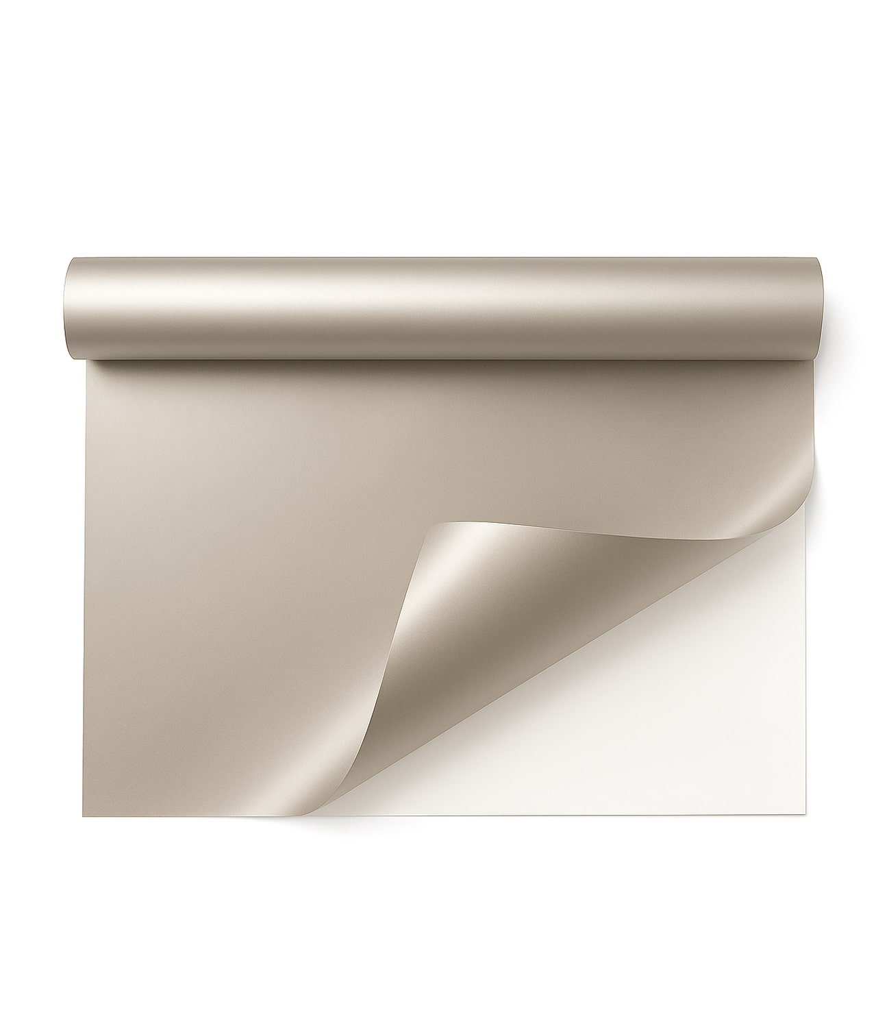 EMF shielding material LBK100A before applying on the wall