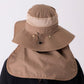 EMF Protective Hat Leblok Safari - Head and Neck Shielding