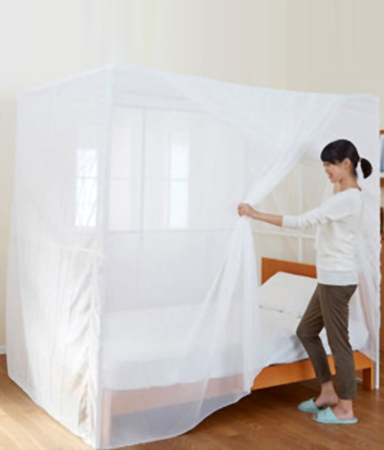Stand-Alone EMF Bed Canopy Leblok® Sanctuary